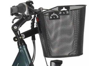 Panier guidon avant fixation rapide potence clips 23L