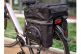 Fischer sacoche porte-bagages 3 compartiment (avec sac à dos)