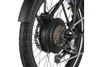 Vélo cargo électrique 16/20'' Fischer LEO, 36v/14,5Ah/522Wh