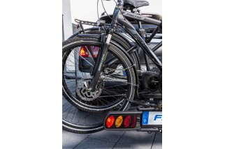 Fischer porte-vélos d’attelage basculant 2 VAE's / 60kg
