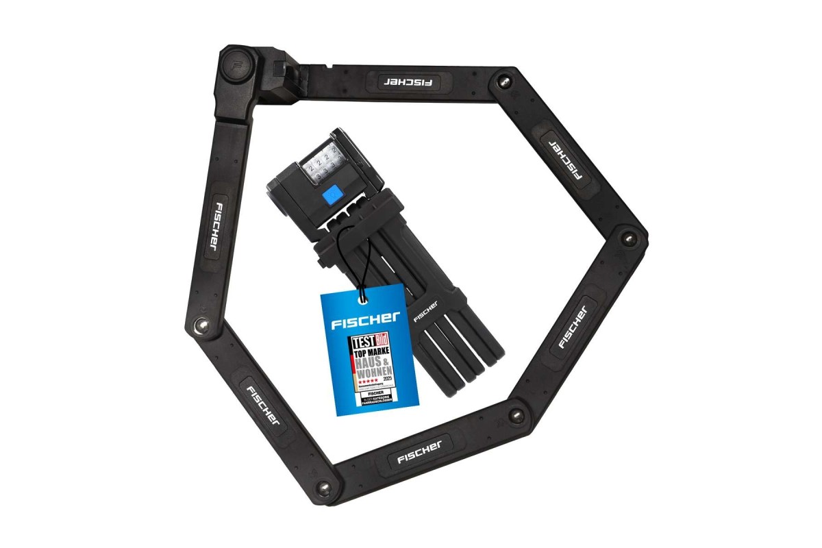 Fischer antivol pliant Protec Plus niveau 9, longueur 110cm