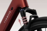 VAE 28'' TENWAYS AGO Air/moteur central Bafang 80Nm/562Wh