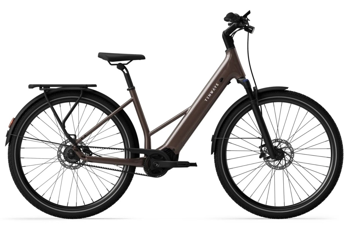 VAE 28'' TENWAYS AGO Air/moteur central Bafang 80Nm/562Wh/courroie