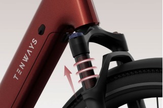 VAE 28'' TENWAYS AGO Air/moteur central Bafang 80Nm/562Wh/courroie
